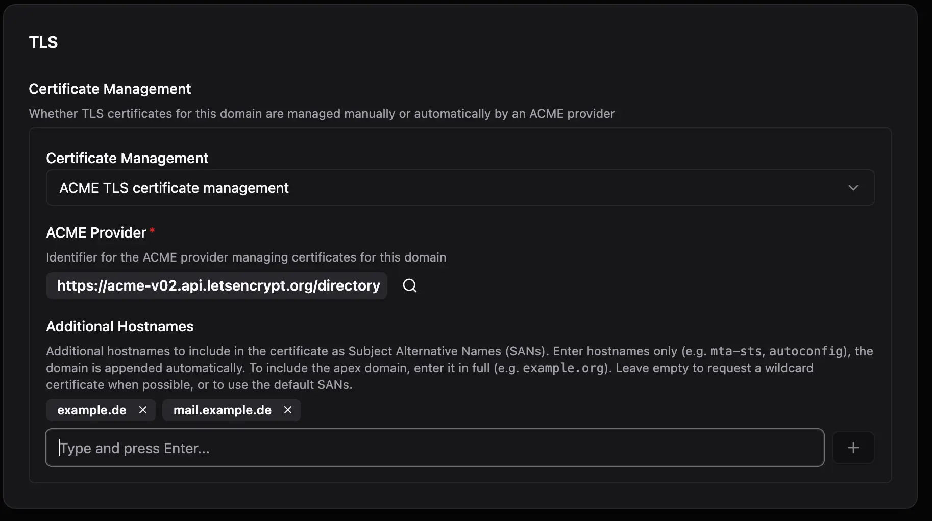 tls fix