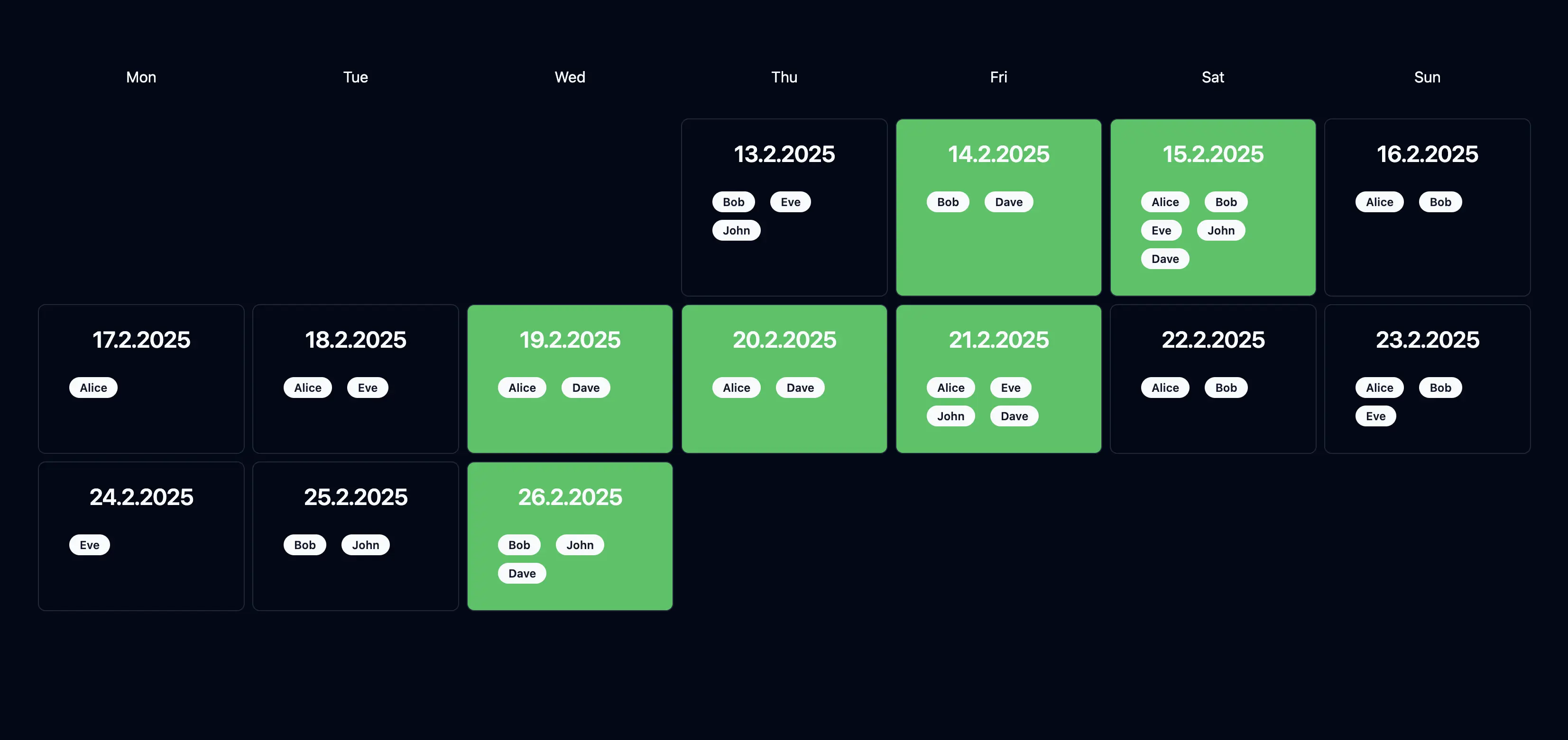 Dayfinder